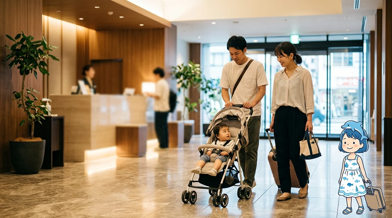 子連れで重視したい周辺ホテルの利便性