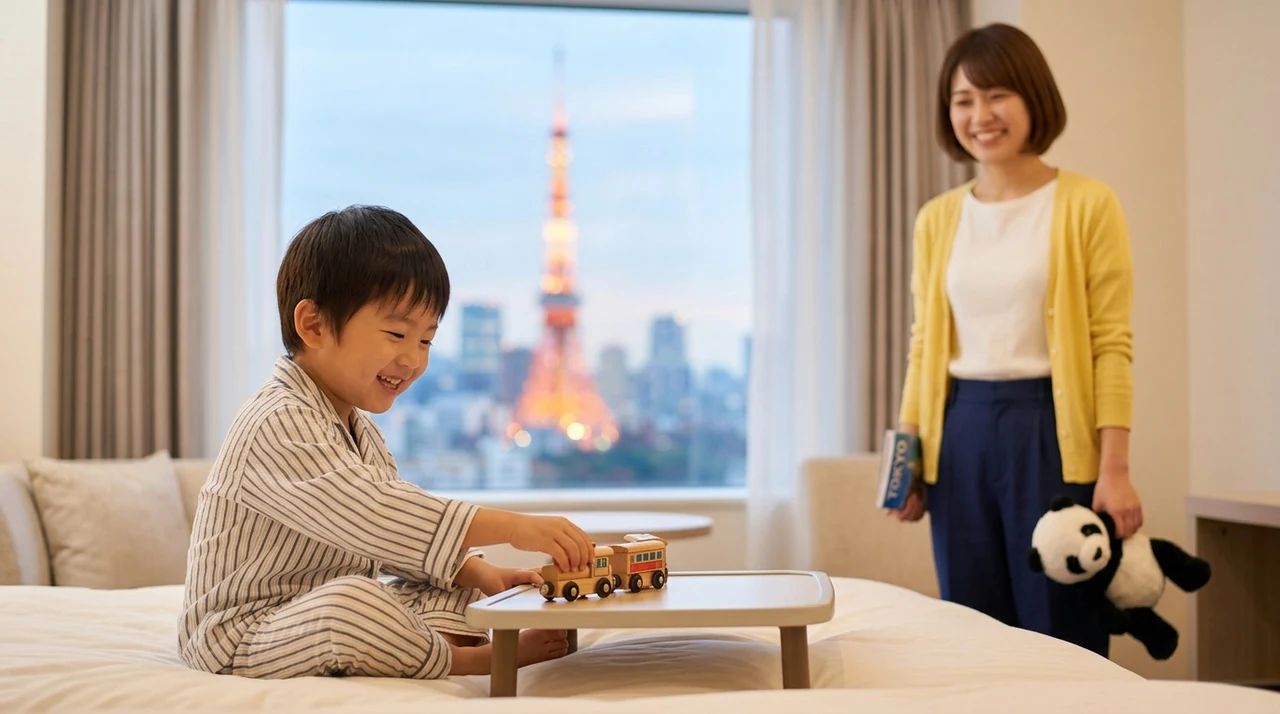 東京のホテルに子連れで泊まるメリット
